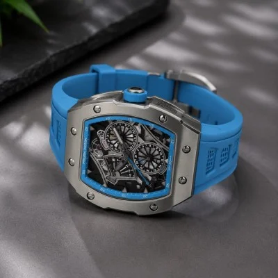 Мужские часы Pagani Design PD-YS012 Silver-Blue